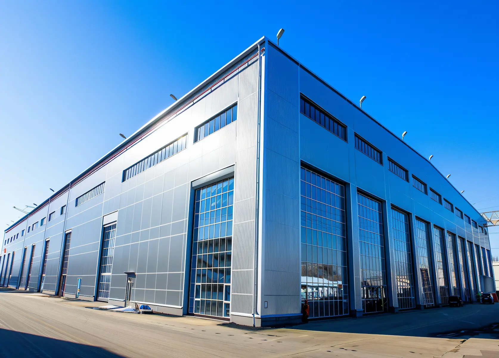 Steel structure building
