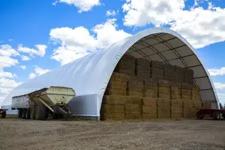 Steel Truss Barn Type Building