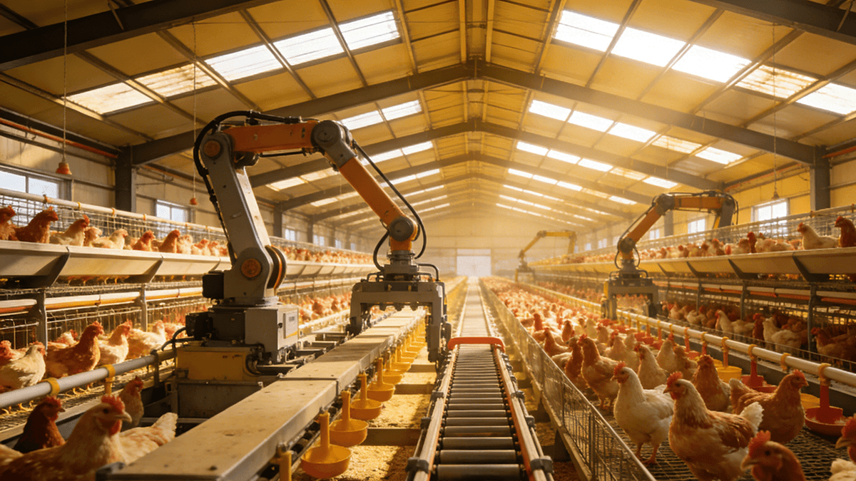 China Steel Structure Manufacturers- Weizhengheng Group - Automated Broiler Farm Thailand • Poultry (2) China Steel Structure Manufacturers- Weizhengheng Group - Automated Broiler Farm Thailand • Poultry (2)