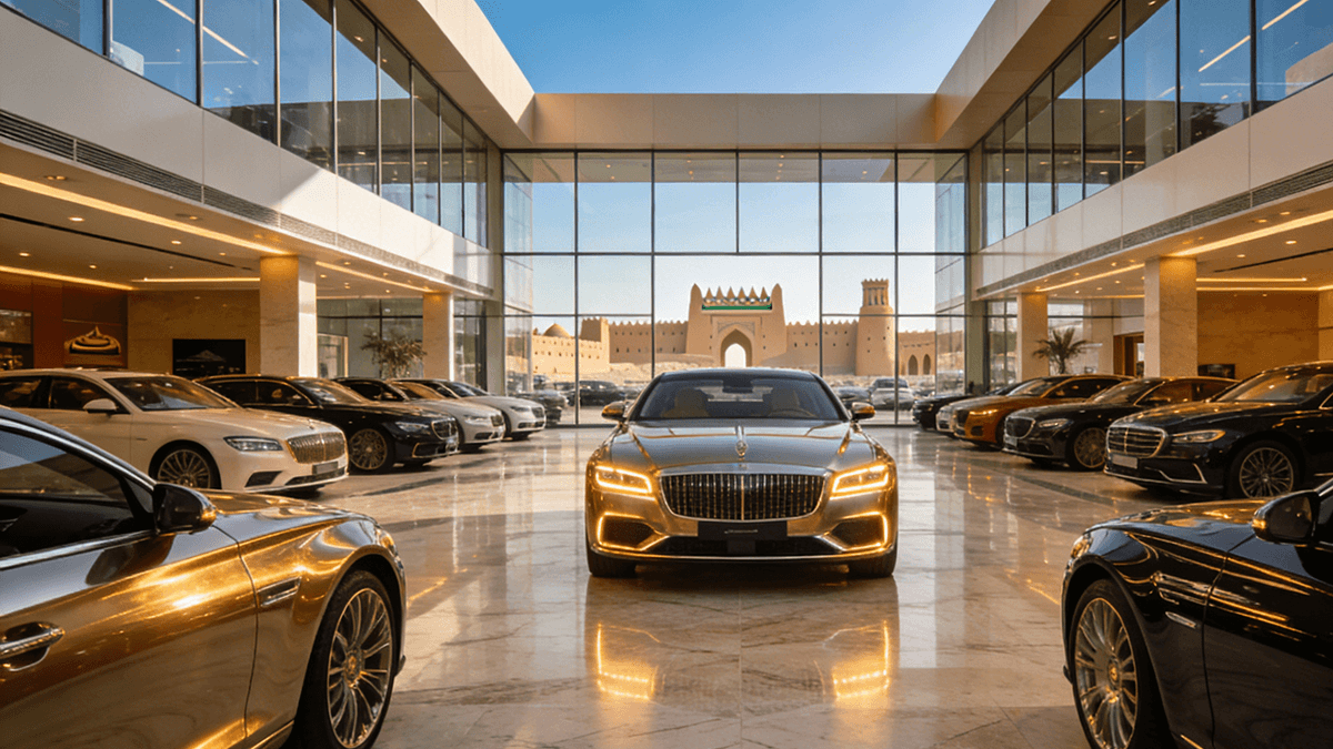 China Steel Structure Manufacturers- Weizhengheng Group - Luxury Auto 4s Chain Saudi Arabia • Automotive