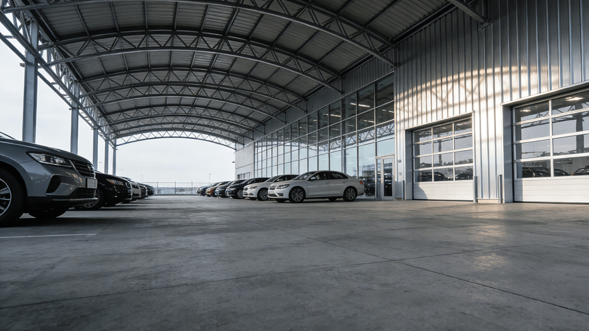 China Steel Structure Manufacturers- Weizhengheng Group - Steel Structures Car Dealerships (4s) (1)