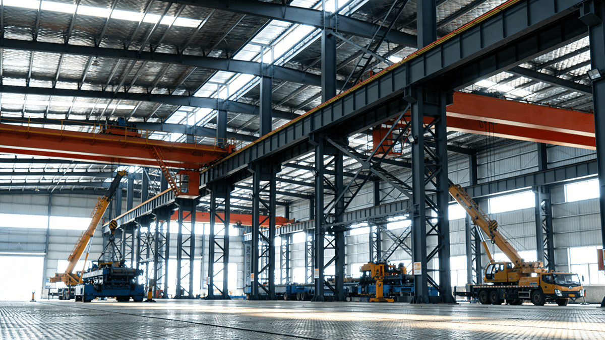 China Steel Structure Manufacturers- Weizhengheng Group - Steel Structures Heavy Duty Workshops