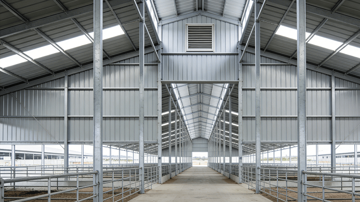 China Steel Structure Manufacturers- Weizhengheng Group - Steel Structures Livestock Barns (1) China Steel Structure Manufacturers- Weizhengheng Group - Steel Structures Livestock Barns (1)