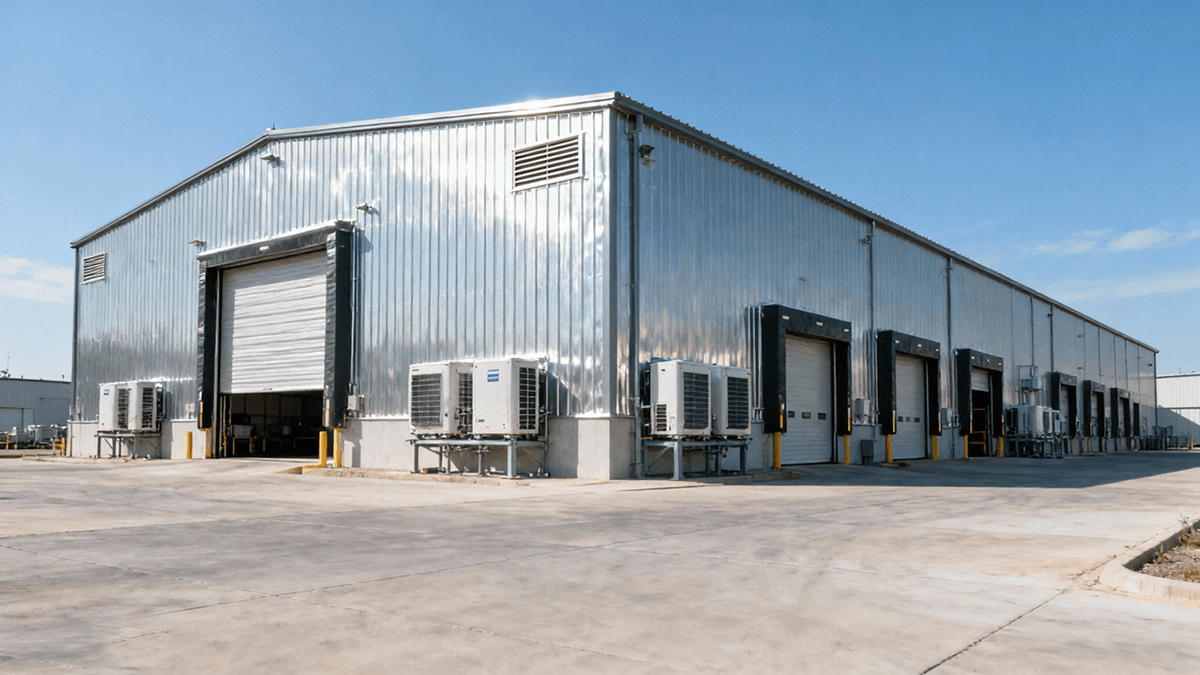 Cold Chain Logistics Warehouse Building ( WZH ) Weizhengheng Group