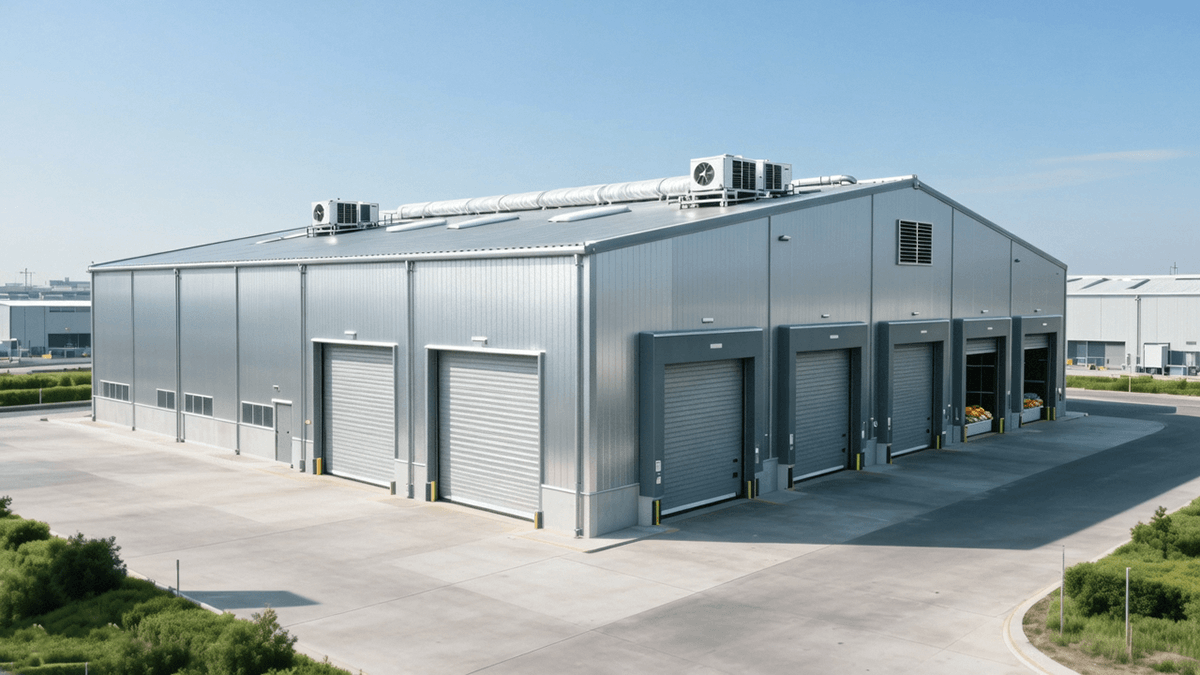 E Commerce Fresh Food Cold Chain Warehouse Buildin··· ( WZH ) Weizhengheng Group