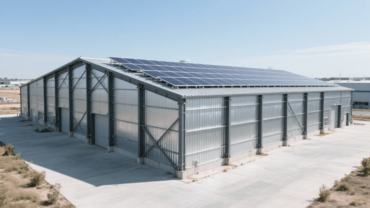 Photovoltaic (pv) Equipment Warehouse Building ( WZH ) Weizhengheng Group